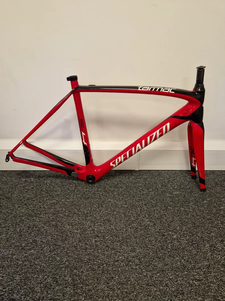 Specialized Tarmac SL4 Carbon Frameset. Medium 54cm, Rim Brake, QR Axles.