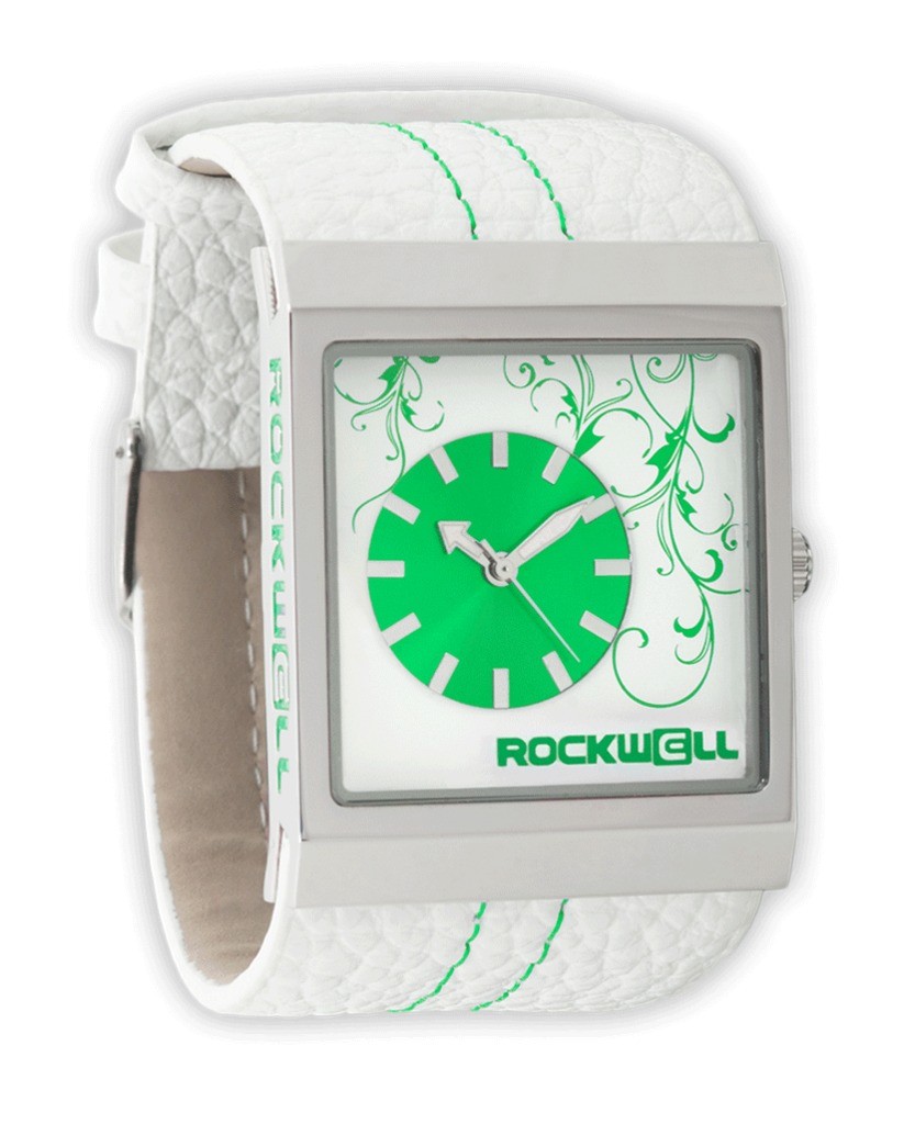 NEW IN BOX Rockwell MERCEDES Wrist Watch WHITE GREEN LIMITED  display picture 1