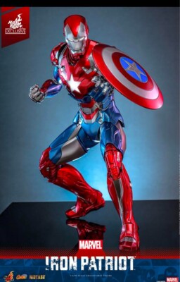 Hot Toys CMS021D68 Marvel Comics Iron Patriot 1/6 Action Figure | eBay