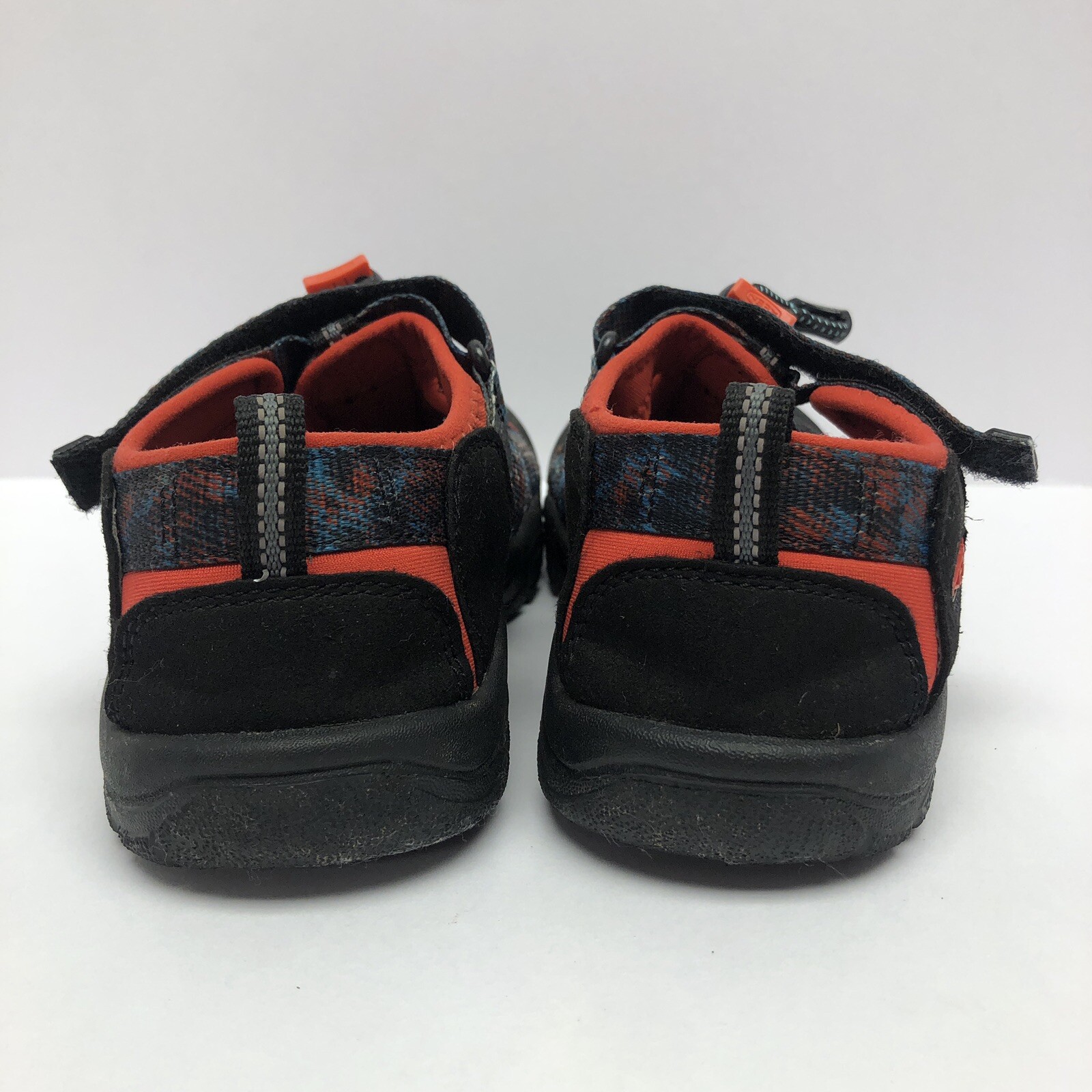 Scarpe sandali Keen Newport Bungee nero rosso bambini 1 all'aperto escursionismo acqua