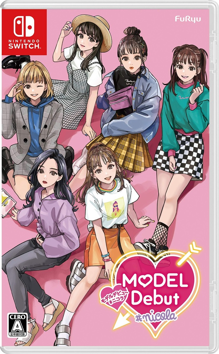 MODEL Debut # nicola Nintendo Switch Japanese Ver. Fashion Game