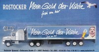 Rostocker Pils Mein Gold Der KüSte Mack Lkw Modell 1:87 Sattelzug Us Truck
