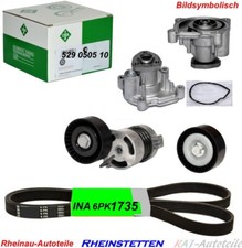 INA INA 529 0505/6PK1735 Keilrippenriemensatz+Wasserpumpe für AUDI VW SEAT SKODA