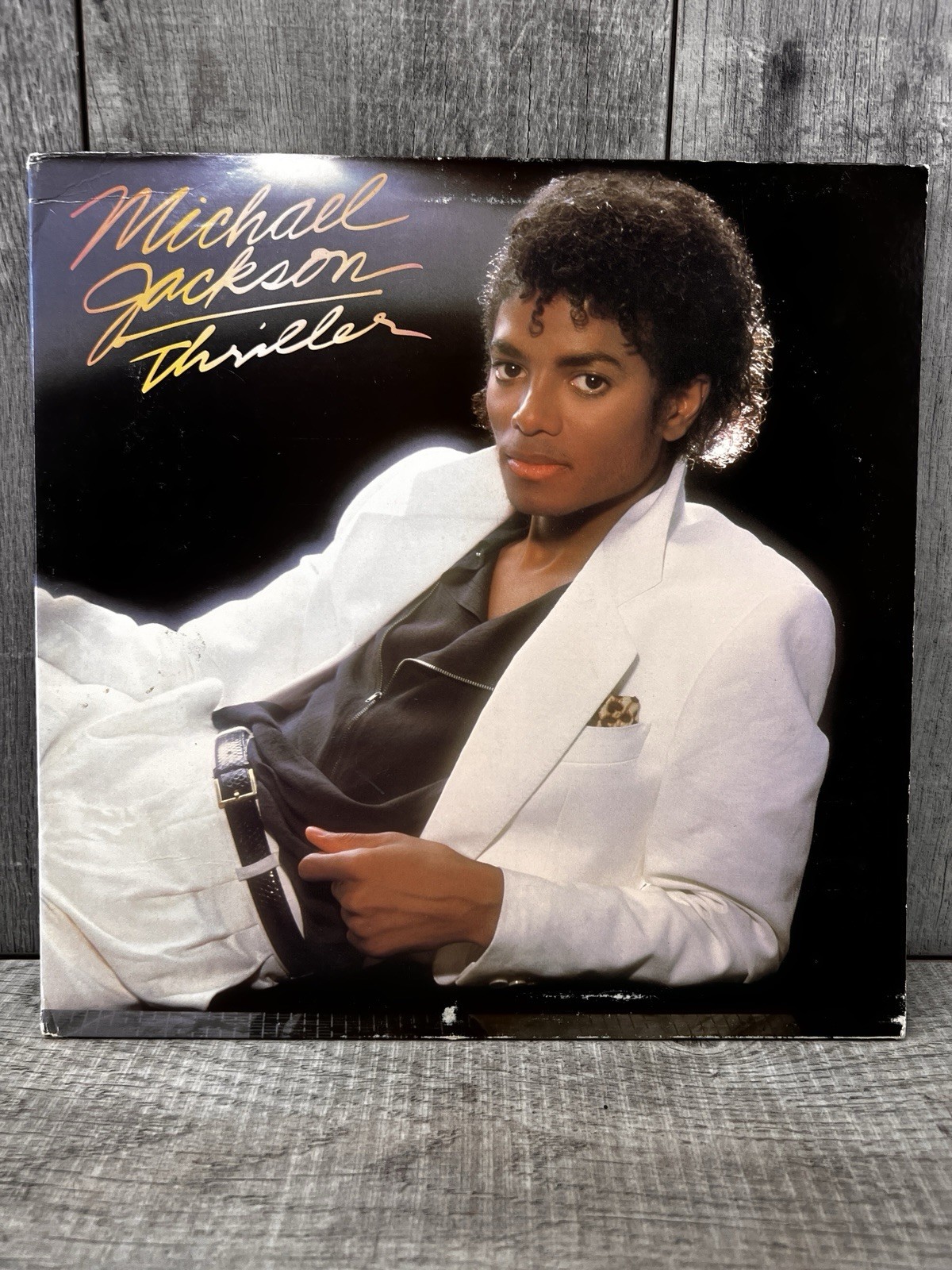 Michael Jackson Thriller 1st US Press VG+ Vinyl 1982 Complete W/ OG Sleeve RARE