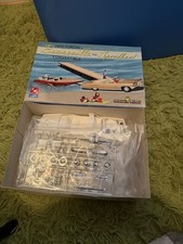 Amt Ertl 1/25 70 Pontiac Bonneville With Speed Boat Unbuilt Rare !