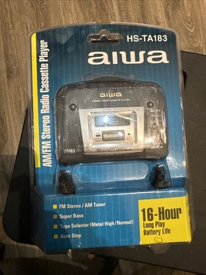 Aiwa HS-TA183 Personal Cassette Player Walkman NEW A3 | eBay
