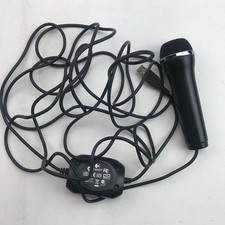 Logitech Black Microphone USB Wired 5.5" Gaming Karaoke