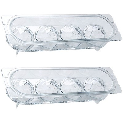  2pcs Eiswürfelschale Eiswürfel Herstellung Form Eiswürfel Form