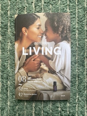 NEW Doterra Pure LIVING 2026 Essential Oils Book Magazine Catalog Guide