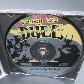 Golden Axe The Duel Sega Saturn with Manual Japanese Version