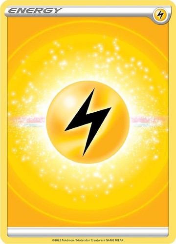 2022 Pokemon: SWSH09 - Lightning Energy 2022 Unnumbered (Common, Lightly Played)