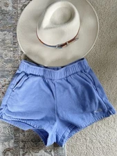 The North Face Women’s Purple Lounge Shorts – Size Small – Soft Fleece Athletic 