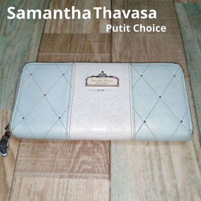 Excellent Disney Cinderella × Samantha Thavasa collaboration long Wallet - Dompet Panjang Samantha Thavasa