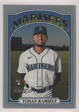 2021 Topps Heritage High Number Chrome Refractor 383/572 Yohan Ramirez #530 0j7y