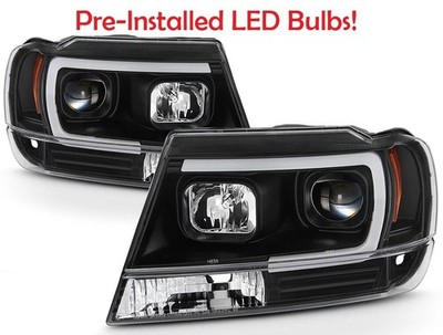 FLEETWOOD DISCOVERY 2007 2008 2009 2010 LED PROJECTOR HEADLIGHTS HEAD LIGHTS
