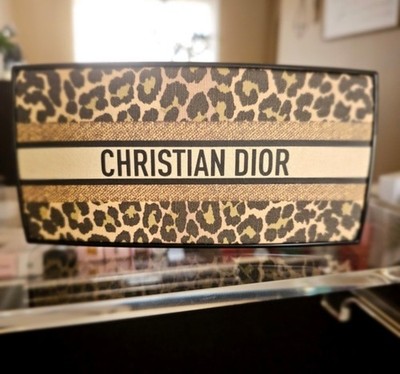 Christian Dior Leopard Print Makeup Palette Set Blush Eyeshadow Powder