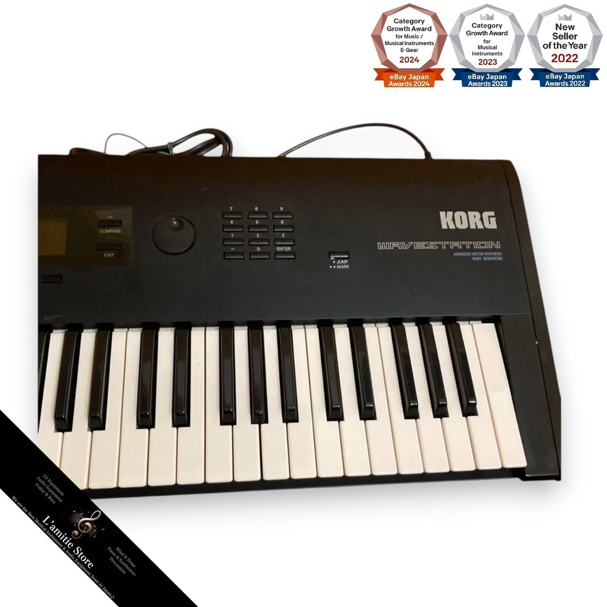 KORG wavestation WS WS1 61 Key Keyboard Synthesizer Wave