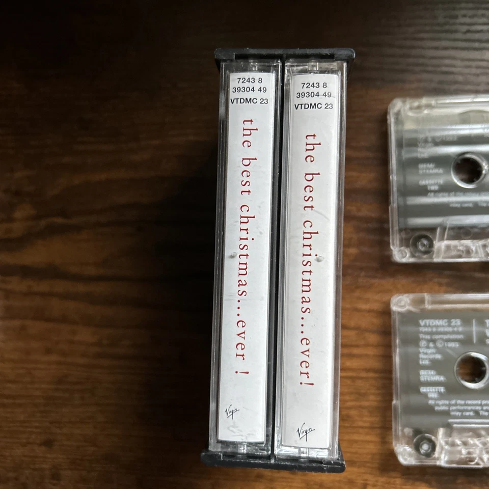 VARIOUS ARTISTS - THE BEST CHRISTMAS....EVER! 42 Track Double Cassette tape Ex C - Image 4 of 4