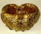 GORGEOUS! VTG MID CENTURY BAROVIER & TOSO MURANO GLASS BOWL ASHTRAY