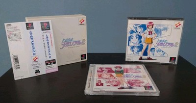 Tokimeki Memorial 2 + SPINE CARD SLPM 86355~9 5discs Japanese PS1 Game Free Ship