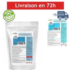 Sulfate de Cuivre Pentahydraté 500g - 25% Cu - Pureté 98% - Qualité Feed Grade