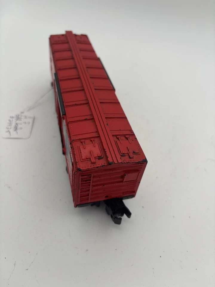 American Flyer S Gauge 24425 Bangor & Aroostook Railroad Refrigerator Car Red - Image 3 of 4