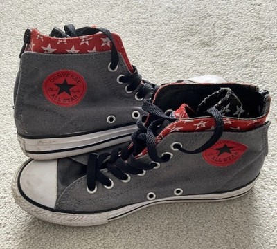 Converse Hi Top Sneaker Turnschuhe Schuhe Größe 3 EU 35,5 Kinder Jungen Kinder Mädchen