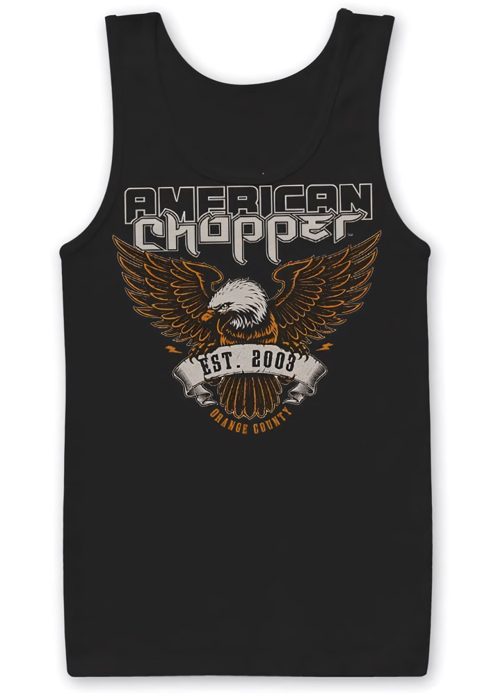 American Chopper Orange County Tank Top DC-7-AC002-H81-14