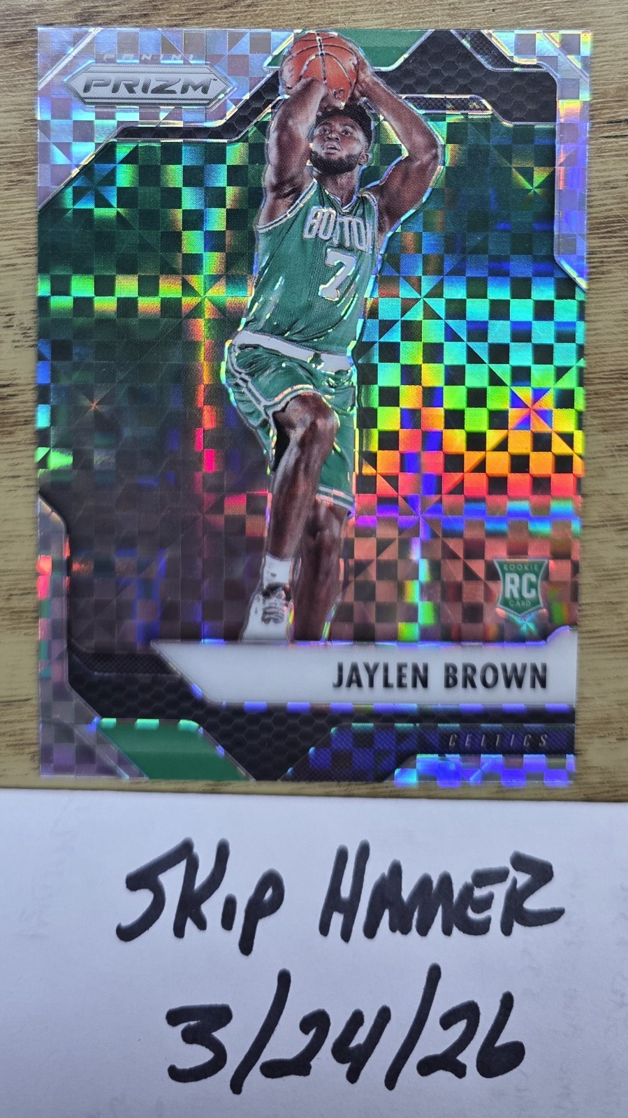 2016-17 Panini Prizm - Jaylen Brown #44 Starburst Prizm (RC)