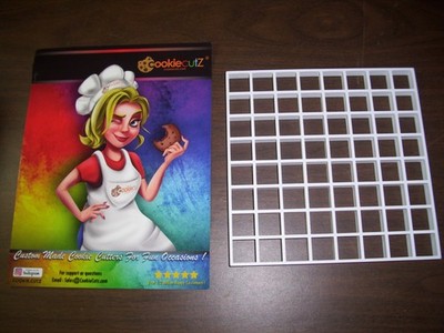 Cookie Cutz 64x1 Inch Size Squares Multicutter Candy Making Baking Kitchen Aide