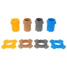 4 Sets Wireless Mic Sleeve Anti-drop Holder Handheld Accessories