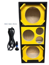 CHUCHERO BOX FOR SPEAKER OF 8" 1 DR 2TWEET - BRAZILIAN STYLE -FREE CABLE PLUG