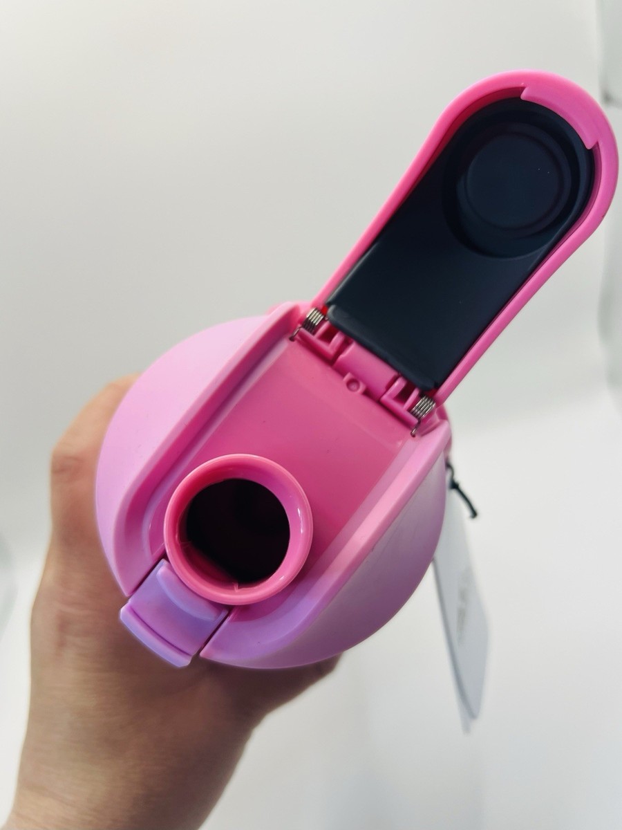 HydraPeak Pink Bow Water Bottle 32oz Insulated Leak Proof Carry