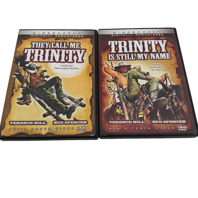They Call Me Trinity Lot of 2 DVDs Trinity is Still My Name Widescreen Remaster