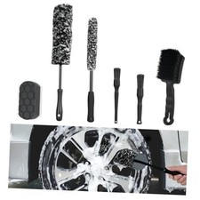 6PCS Car Rim Brushes for Cleaning Wheels, Car Detailing Cleaning Wash Brush