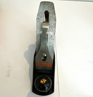 Stanley Bailey No. 4 Bench Plane, 2'' Steel Blade, Box & Manual