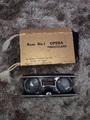 Rand No.1 Opera Binoculars, a vintage item often sought - Image 1 of 4