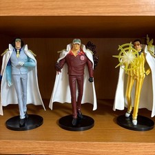 ONE PIECE BANDAI Figuren Set Admiral Aokiji Akainu Kizaru Sammlerst&uuml;ck Japan
