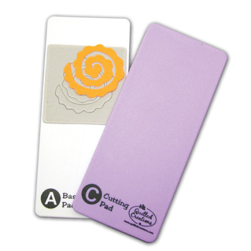 QUILLING DIES & CUTTING PADQuilled 3D Spiral Paper Flowers DieRose