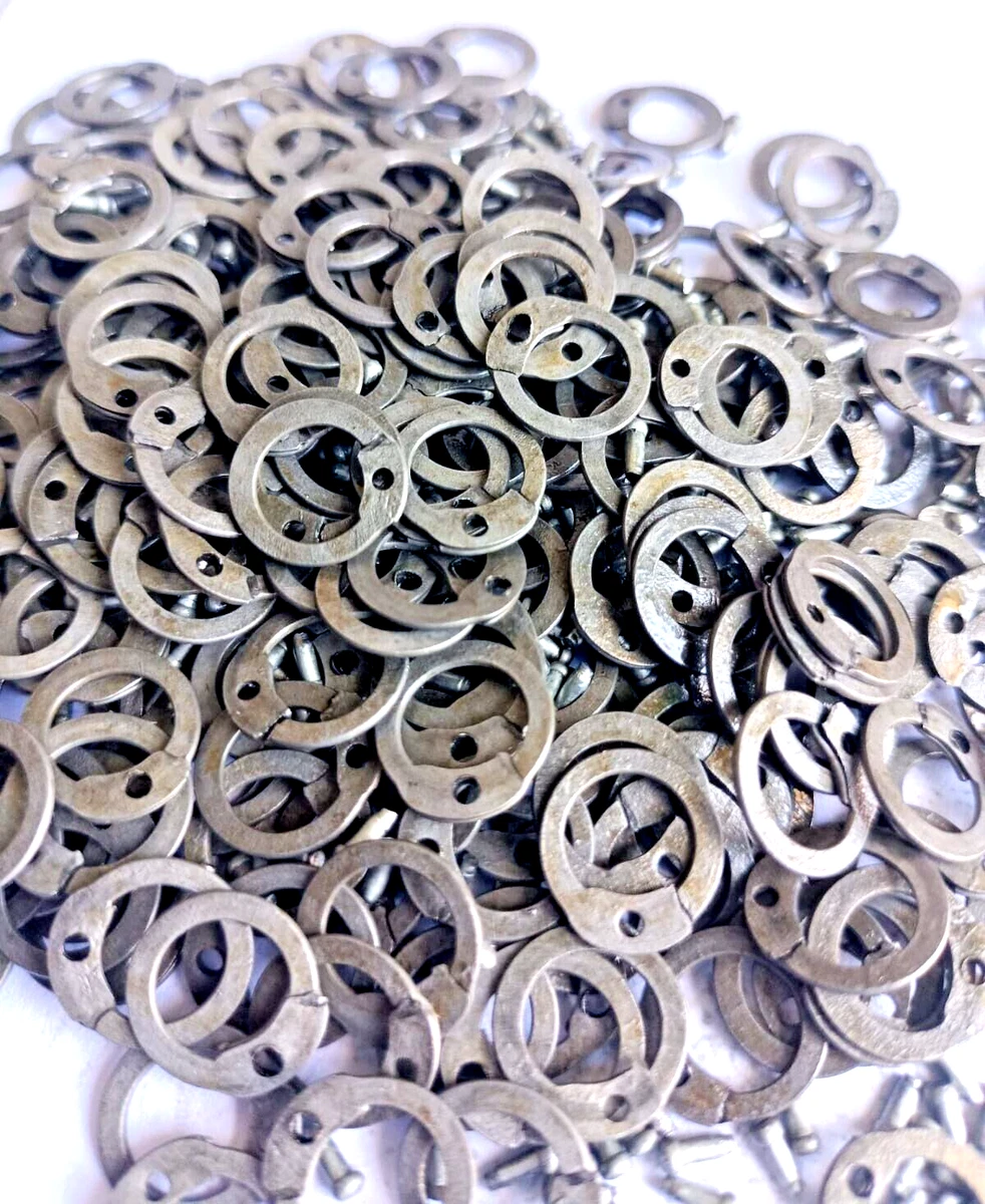 Riveted chain mail Ring Mild Steel Flat Ring Chainmail Rings Flat Rings 9mm  -2kg