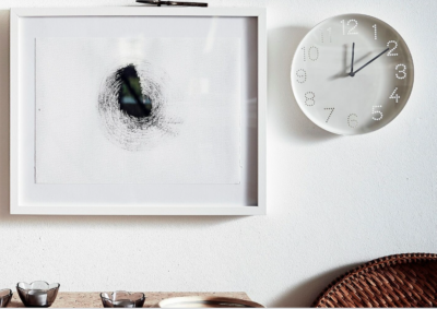 IKEA TROMMA Analog Wall Clock White 10