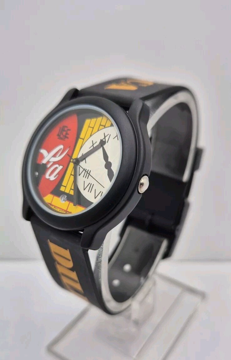 [New]Picca Dilly Life by Adec Watch 1990s Black&Orange Colectible