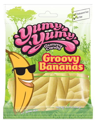 Yumy Yumy Gummy Candy Sweet Groovy Bananas (Türkiye)