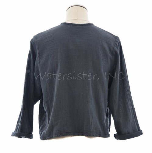 WATERSISTER Cotton Gauze BOLERO Tie Jacket Top 1(S/M) 2(L/XL) 3(1X) Oh my COLORS - Picture 18 of 37
