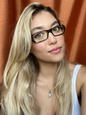 Vintage ALAIN MIKLI AL 0786 16 53mm Havana Eyeglasses Frame France .