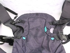 Infantino Flip 4-in-1 Convertible Baby Carrier - Black Denim - See Pics