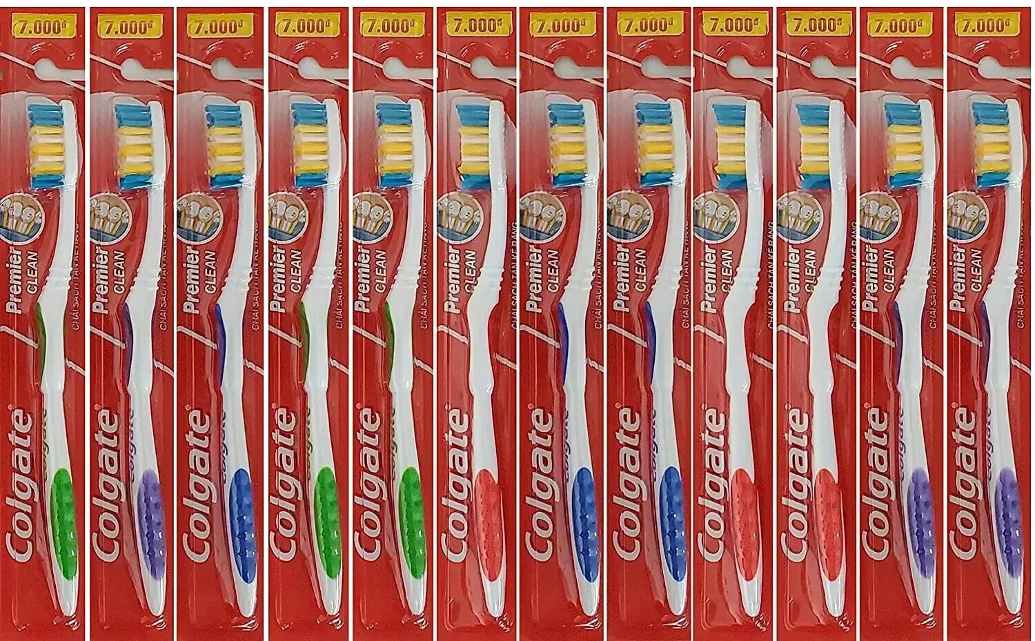 Colgate Premier Clean Toothbrush Medium Bristles Full Head E