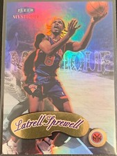 1999-00 FLEER MYSTIQUE HOLOGRAM (Not Gold) LATRELL SPREWELL NY KNICKS #100 NM