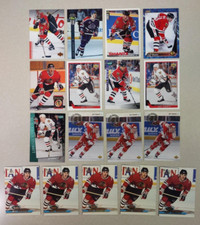 17 Card Lot of JEFF SHANTZ w/ROOKIES NHL Blackhawks Must for collector! FREE S&amp;H