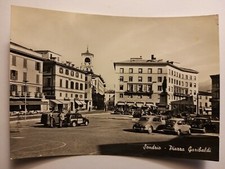 Sondrio - Piazza Garibaldi - Auto, Car, Voitures - Fiat Topolino Giardinetta.